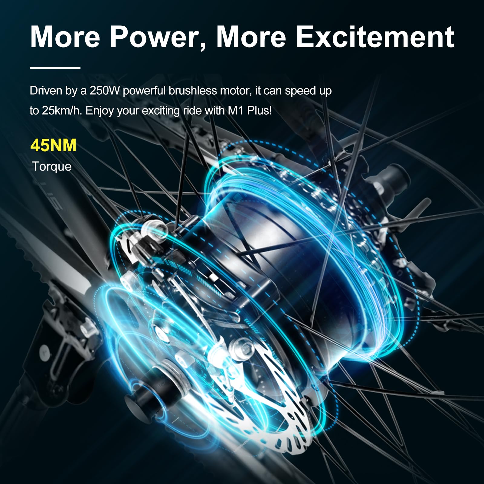 29″ Electric Mountain Bike for Adults, 12.5 Ah Removable Battery, LCD Display, Dual Disc Brakes, 21-Speed Commuter E-Bike